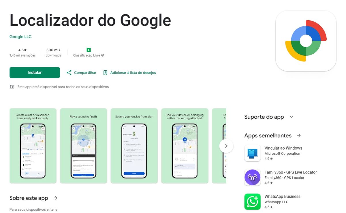 Google muda nome de serviço que localiza celular roubado