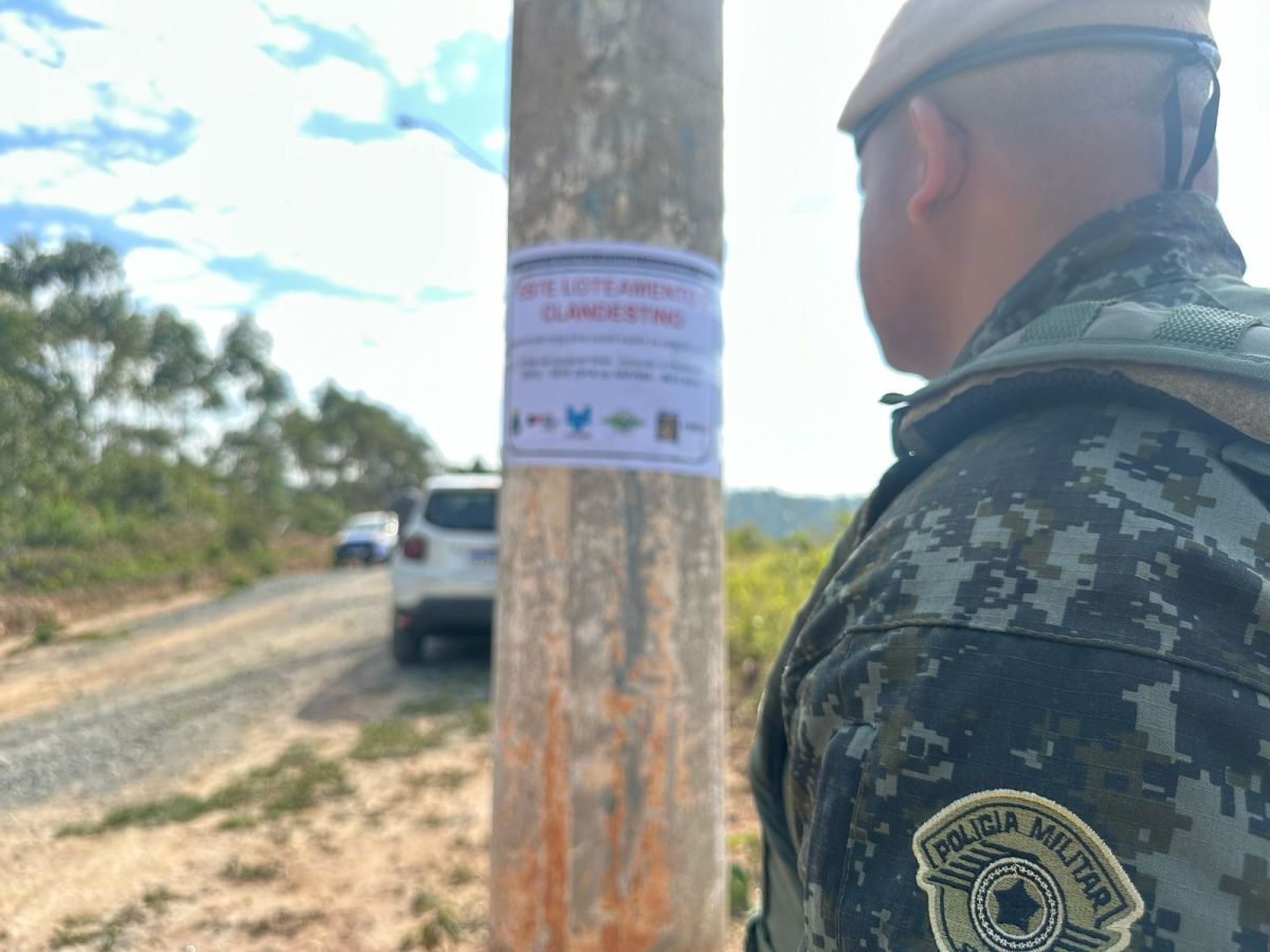 Cotia: PM Ambiental multa loteamentos clandestinos em R$ 104 mil
