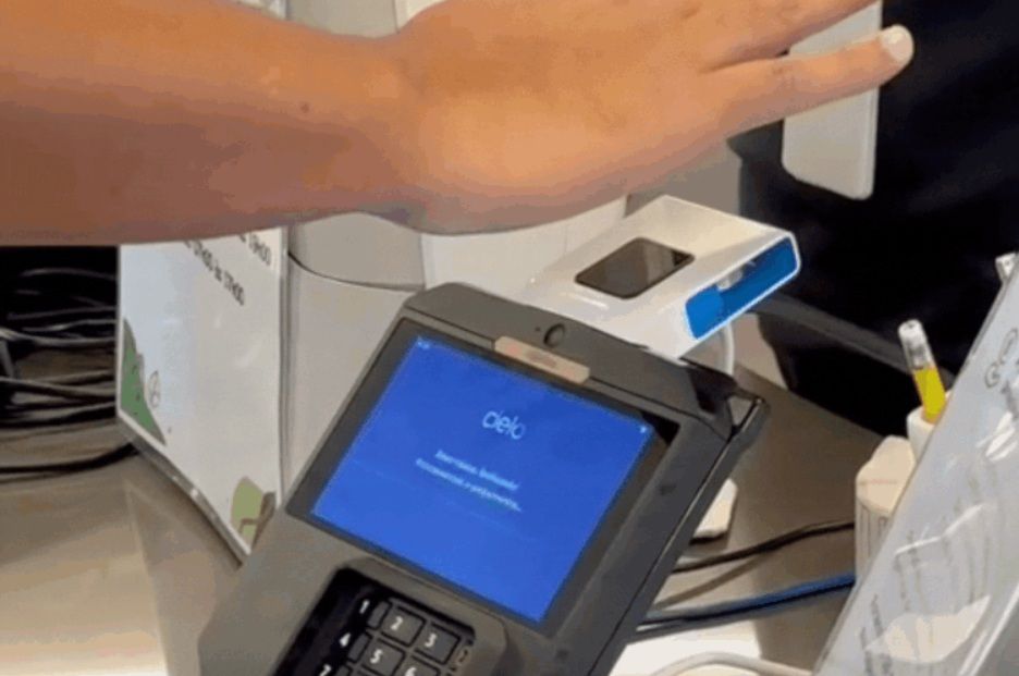 Barueri: Cielo e Ingenico testam pagamento com a palma da mão
