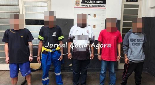 Cotia: Polícia Civil prende quadrilha por roubo de cargas e drogas