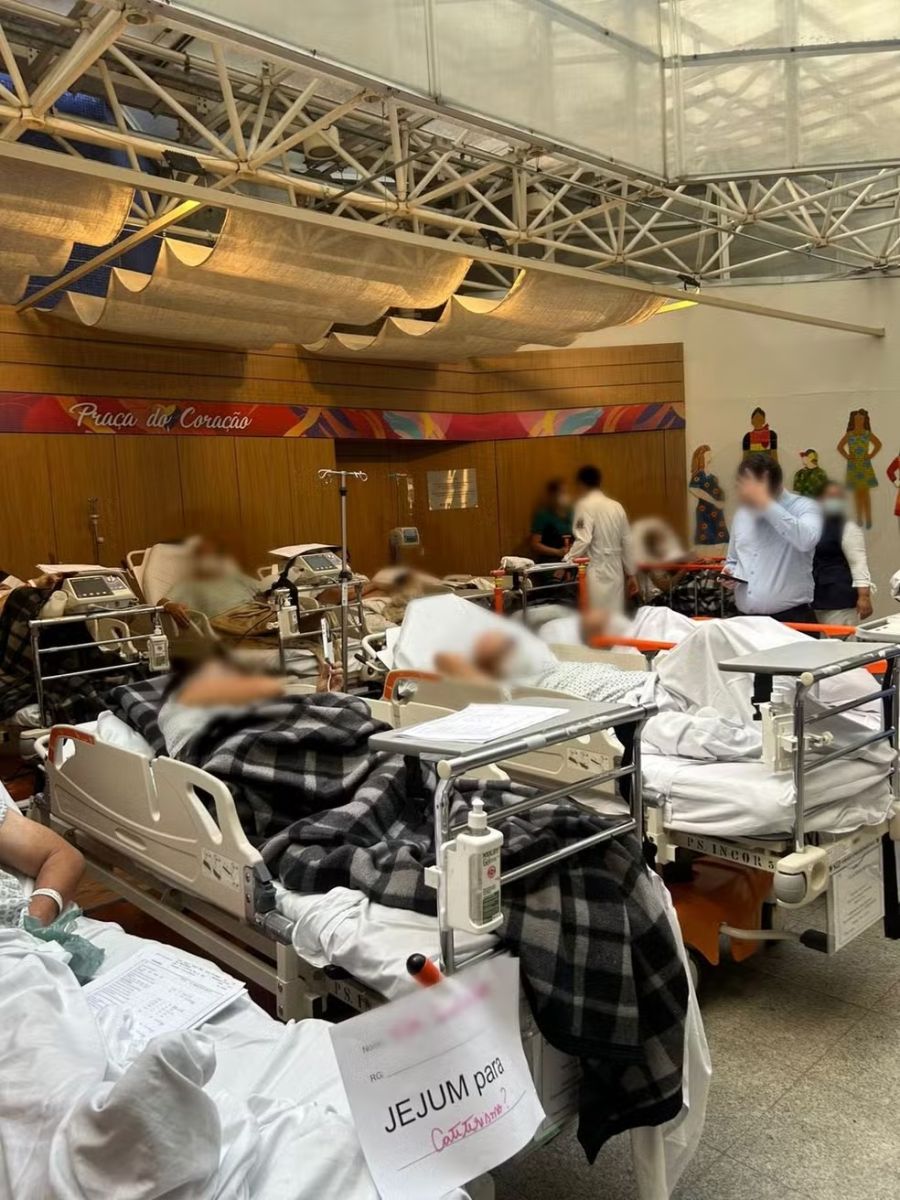 SP: Incêndio atinge prédio compartilhado do Incor e Icesp
