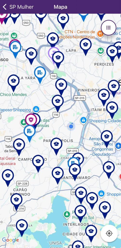 SP Mulher Segura: app ganha serviço de b.o e mapa integrado