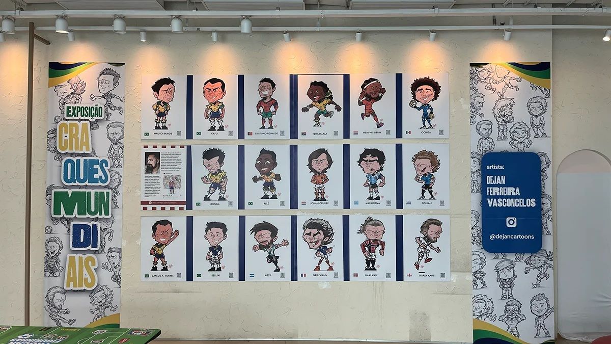 Copa do Mundo: Parque Shopping Barueri conta com espaço para troca de figurinhas