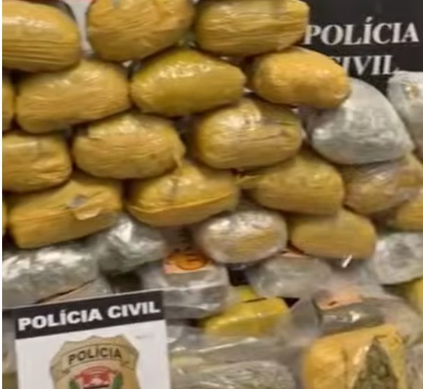 Osasco: Polícia prende dupla com 39 quilos de drogas na Castello Branco