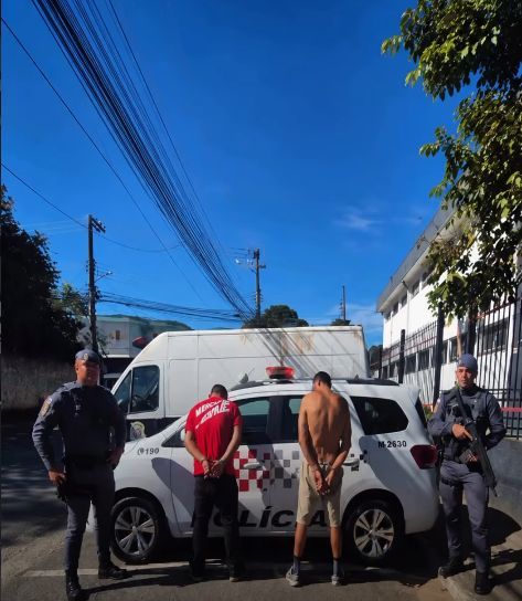 dupla foi presa em cajamar