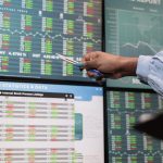 Investir Painel com índices da Bolsa de Valores