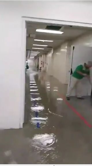 HU USP rompimento tubulação