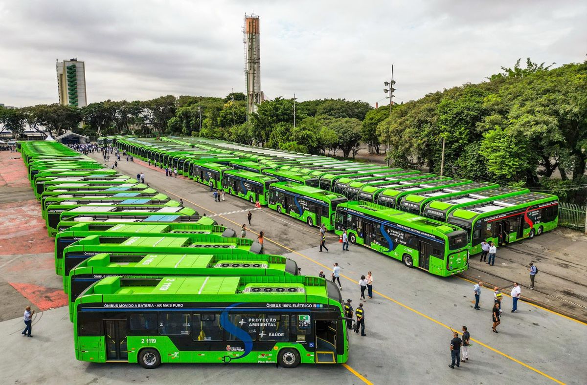 Ônibus elétricos crescem 92,5%; Osasco e Itapevi entram no ranking do top 10 nacional