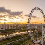 Roda Rico é a roda gigante localizada no Parque Cândido Portinari em São Paulo