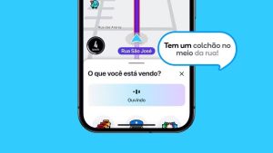 Novo comando de voz do Waze permite relatar obstáculos na via