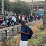 Linha 8 registrou um descarrilamento de trem