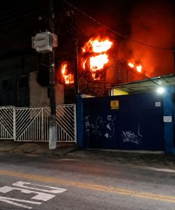 Incêndio em Taboão da Serra