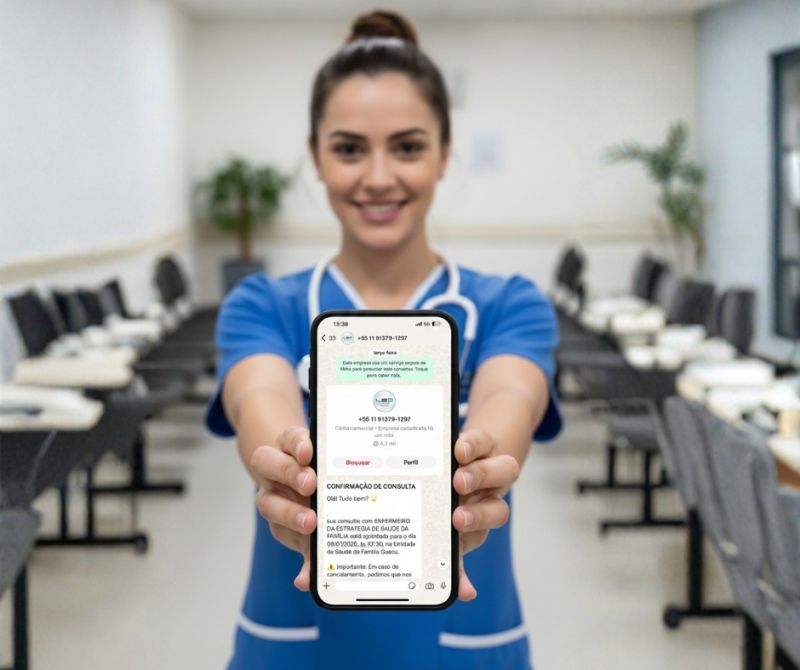 Itapevi e outras 4 cidades confirmam consultas médicas via WhatsApp