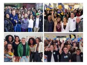 Candidatos intensificam ações de campanha