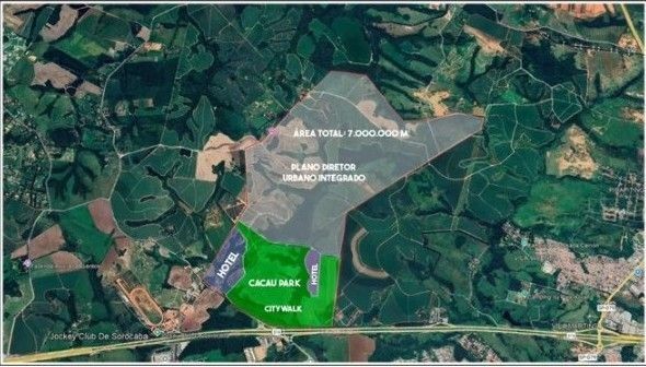Cacau Park: montanha-russa terá altura de 20 andares e chegará a 120 km/h