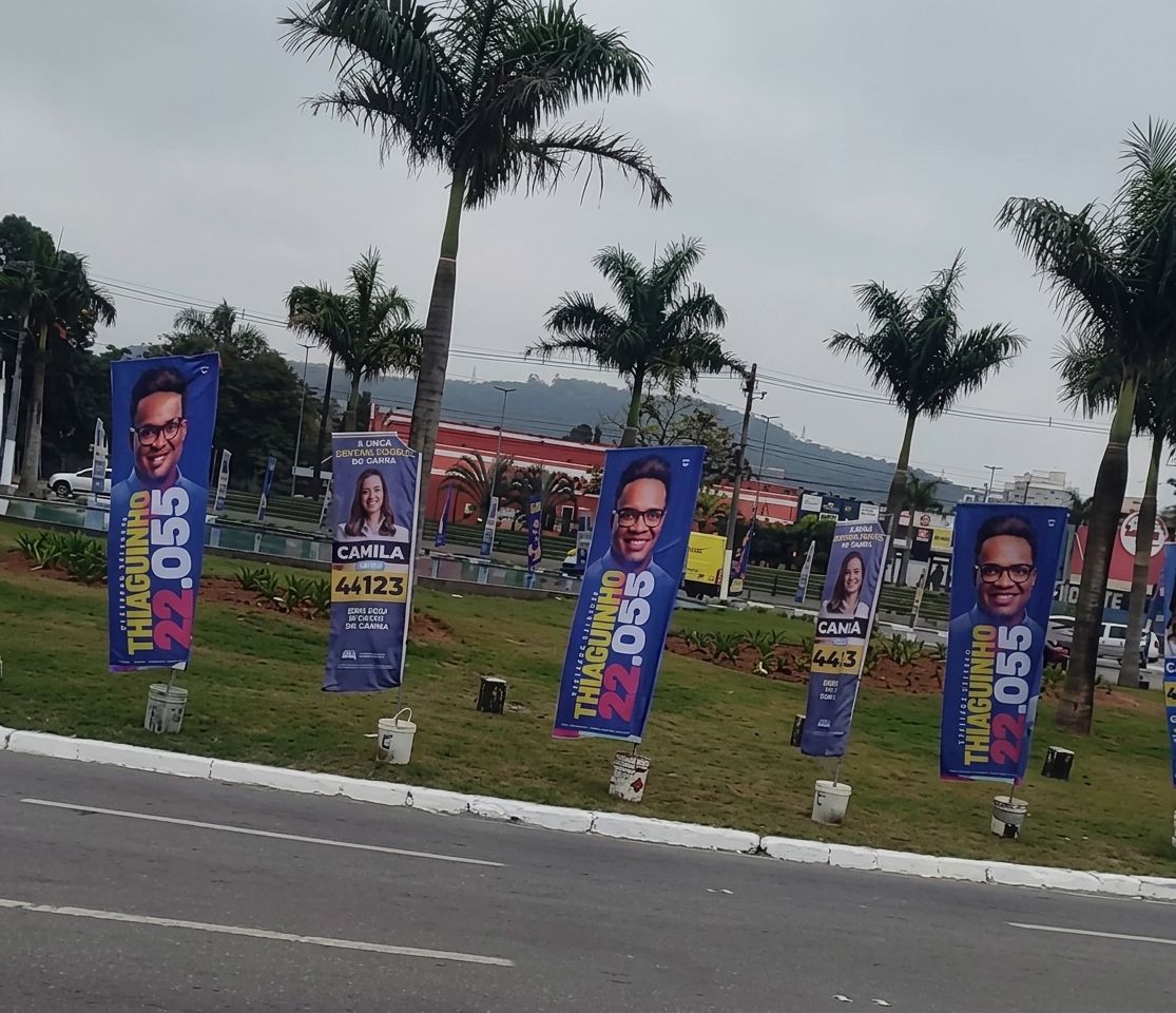 Propaganda irregular em Itapevi