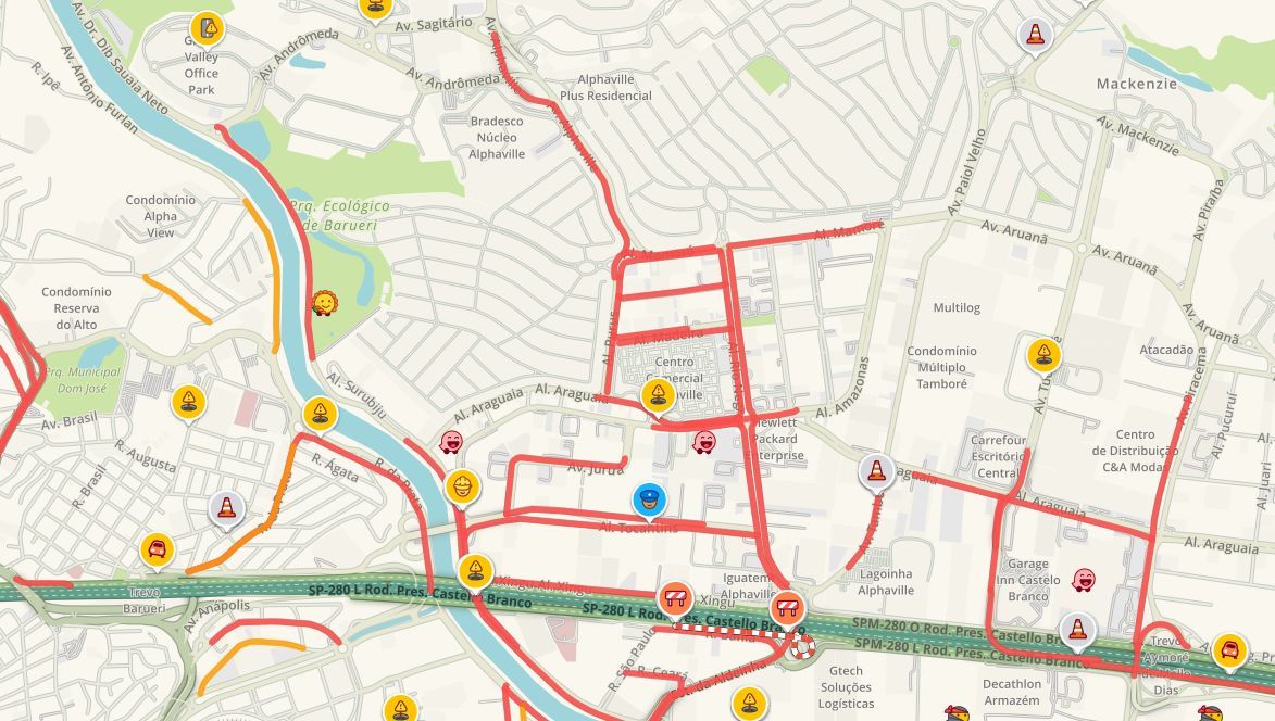 waze alphaville