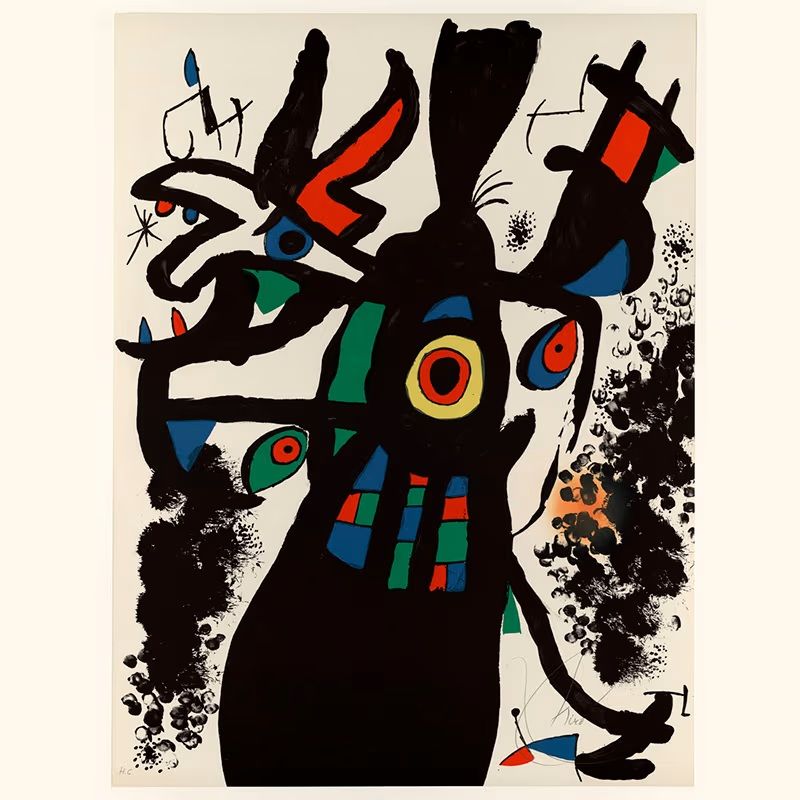 Exposição ocorre no Museu de Artes Brasileiras na FAAP (Divulgação/Miró: Mestre das Formas)