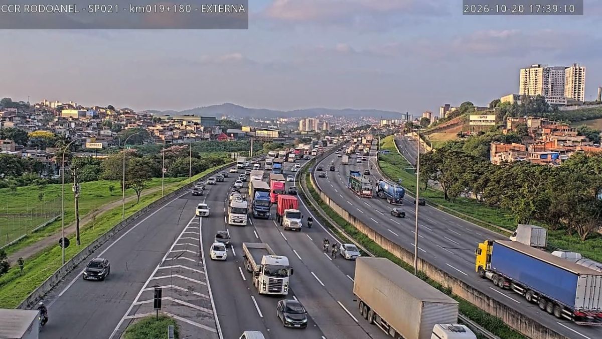 Raposo Tavares tem 20 km de congestionamento nesta terça (20)