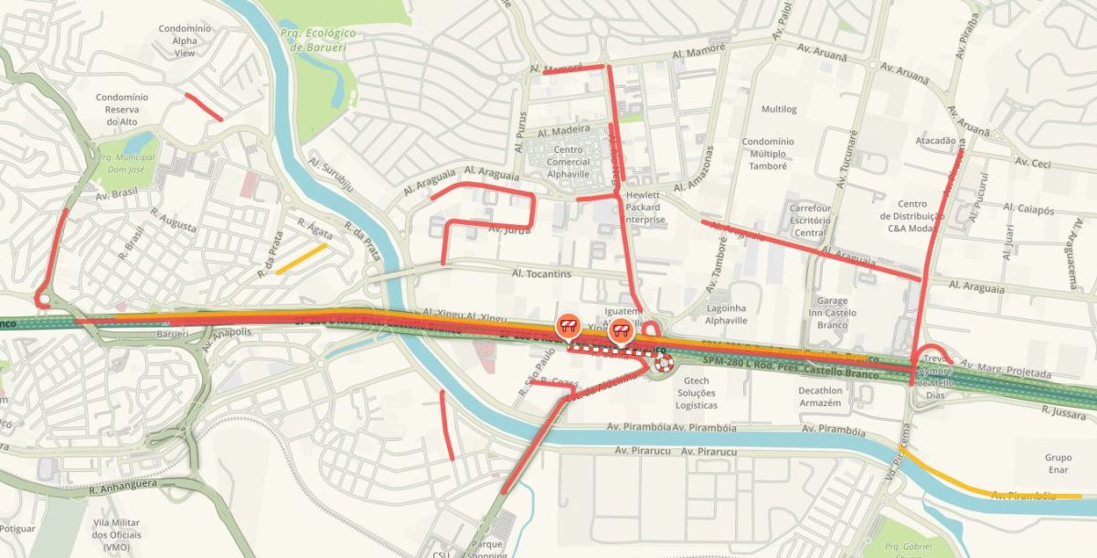 Feriado: Castello Branco registra 22 km de lentidão nesta sexta (30)