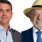 Flávio Bolsonaro e Lula