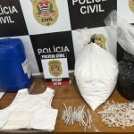 Butantã: imóvel usado para armazenar drogas tinha placas de veículos e munições