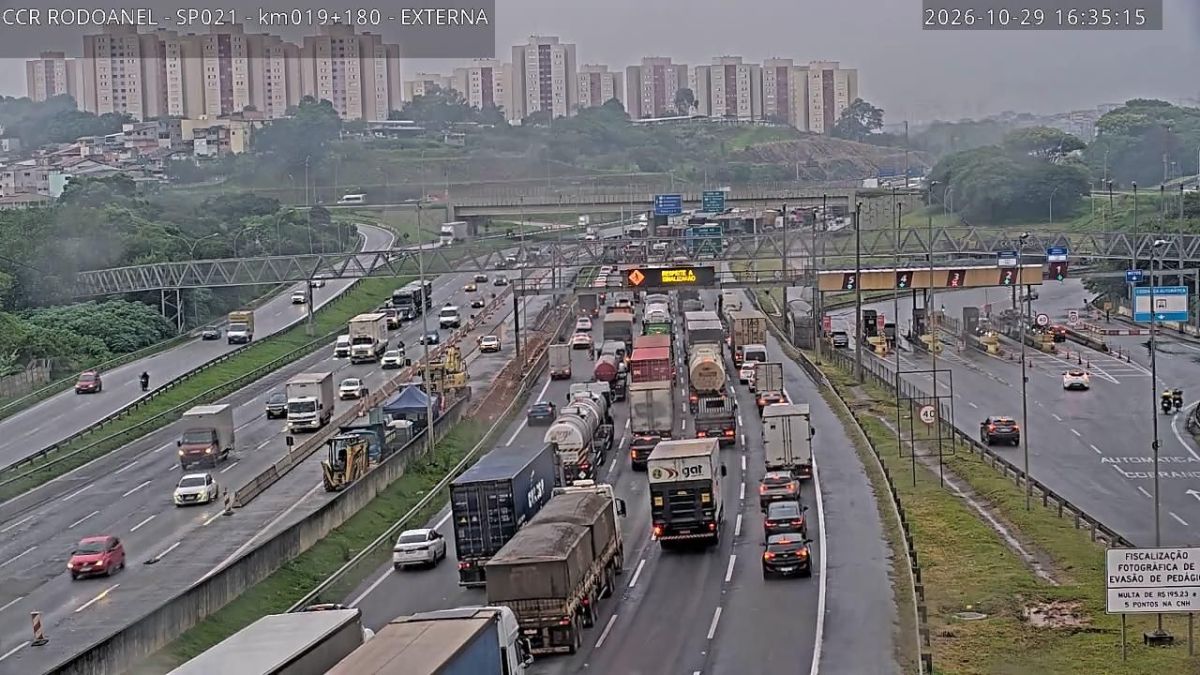 Trânsito: Osasco registra mais de 30 pontos de congestionamento nesta quinta (29)