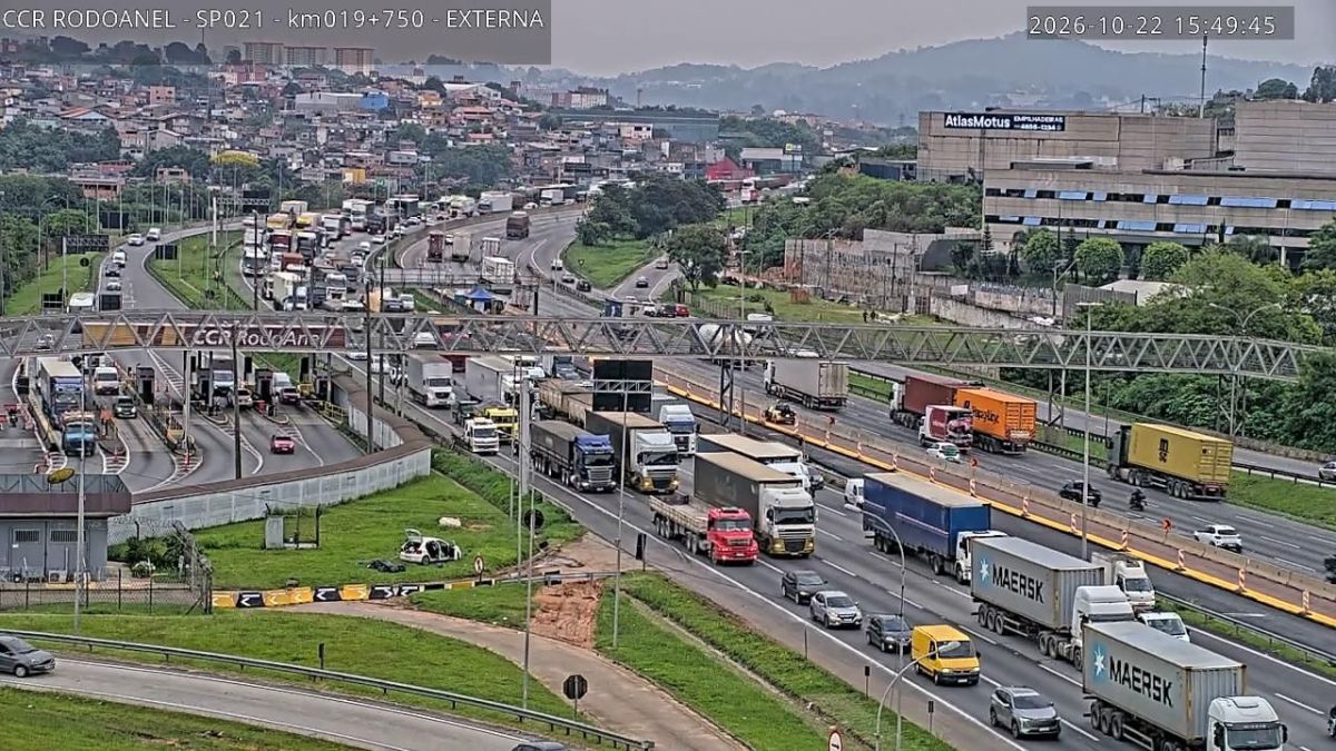 Trânsito em Alphaville: mais de 15 pontos de lentidão nesta quinta (22)
